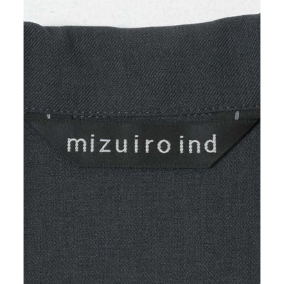 mizuiro ind WIDE TAILORED SHIRTS JACKET （ブラック）｜詳細画像