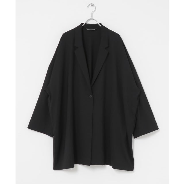 mizuiro ind WIDE TAILORED SHIRTS JACKET （ブラック）