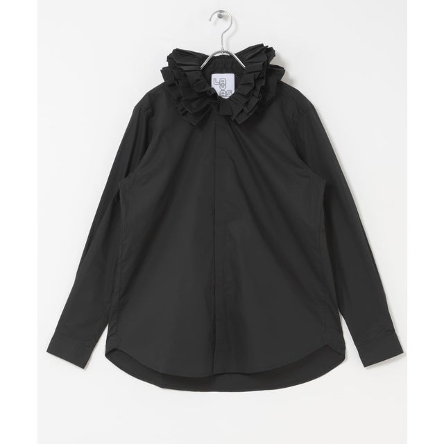 LAYAS RUFFLED SHIRTS （ブラック）