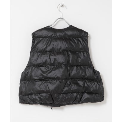 mizuiro ind QUILT RIBBON VEST （ブラック）｜詳細画像