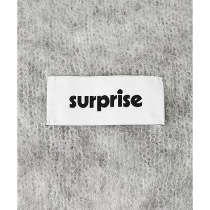 アーバンリサーチ ドアーズ URBAN RESEARCH DOORS SURPRISE DONNA SCARF （グレー）｜詳細画像