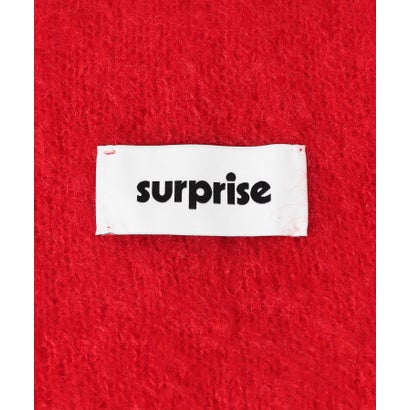 アーバンリサーチ ドアーズ URBAN RESEARCH DOORS SURPRISE DONNA SCARF （レッド）｜詳細画像