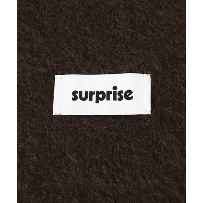 アーバンリサーチ ドアーズ URBAN RESEARCH DOORS SURPRISE DONNA SCARF （ブラウン）｜詳細画像