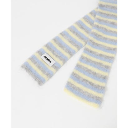 アーバンリサーチ ドアーズ URBAN RESEARCH DOORS SURPRISE SCARF IRIS （グレー系その他）｜詳細画像