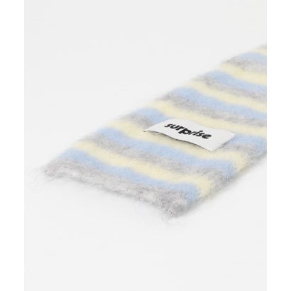 アーバンリサーチ ドアーズ URBAN RESEARCH DOORS SURPRISE SCARF IRIS （グレー系その他）｜詳細画像