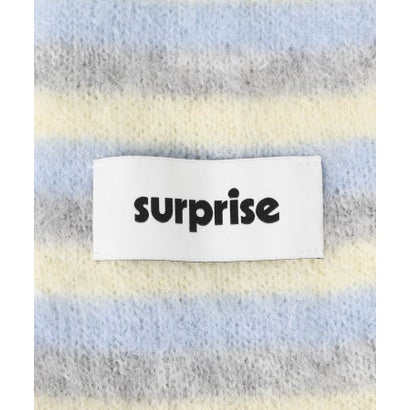 アーバンリサーチ ドアーズ URBAN RESEARCH DOORS SURPRISE SCARF IRIS （グレー系その他）｜詳細画像