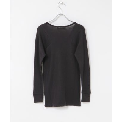 アーバンリサーチ ドアーズ URBAN RESEARCH DOORS ARCHI WASHABLE WOOL TOP （ダークブラウン）｜詳細画像