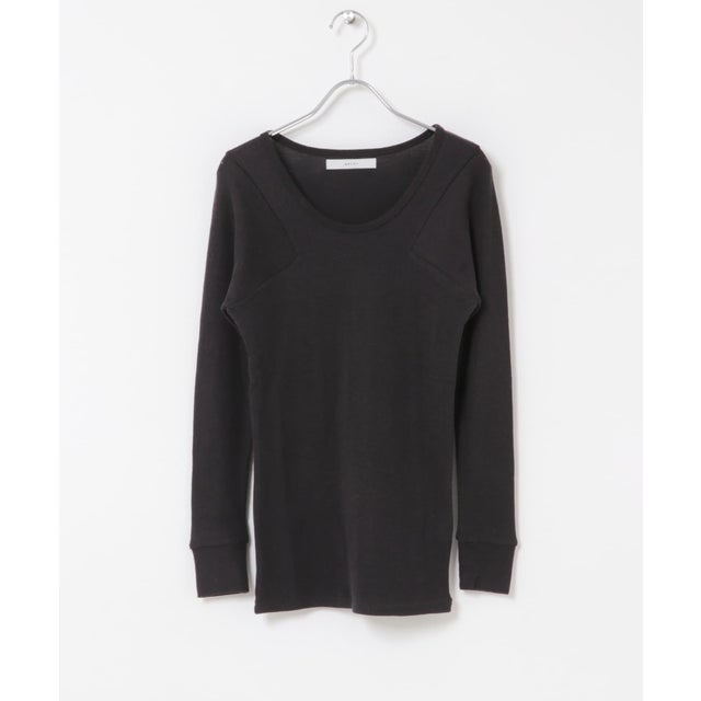 ARCHI WASHABLE WOOL TOP （ダークブラウン）