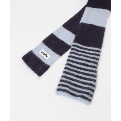 アーバンリサーチ ドアーズ URBAN RESEARCH DOORS SURPRISE SCARF IRIS （ブルー系その他）｜詳細画像