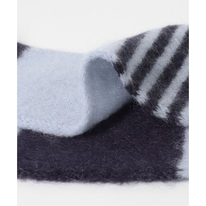 アーバンリサーチ ドアーズ URBAN RESEARCH DOORS SURPRISE SCARF IRIS （ブルー系その他）｜詳細画像