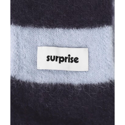 アーバンリサーチ ドアーズ URBAN RESEARCH DOORS SURPRISE SCARF IRIS （ブルー系その他）｜詳細画像