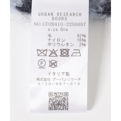 アーバンリサーチ ドアーズ URBAN RESEARCH DOORS SURPRISE SCARF IRIS （ブルー系その他）｜詳細画像