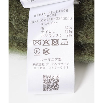アーバンリサーチ ドアーズ URBAN RESEARCH DOORS SURPRISE DONNA SCARF （オリーブ）｜詳細画像