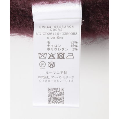 アーバンリサーチ ドアーズ URBAN RESEARCH DOORS SURPRISE DONNA SCARF （パープル）｜詳細画像