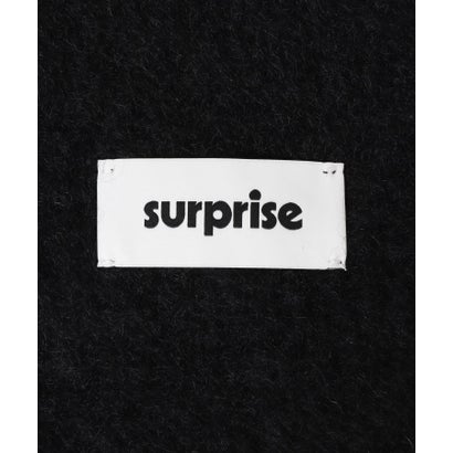 アーバンリサーチ ドアーズ URBAN RESEARCH DOORS SURPRISE DONNA SCARF （ブラック）｜詳細画像