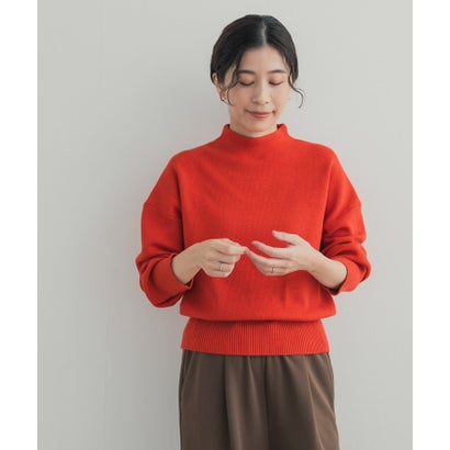 『WEB/一部店舗限定カラー』ボトルネックKNITプルオーバー （アイボリー）｜詳細画像