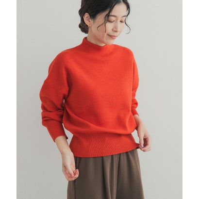 『WEB/一部店舗限定カラー』ボトルネックKNITプルオーバー （パープル系その他）｜詳細画像