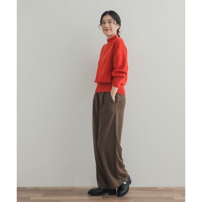 『WEB/一部店舗限定カラー』ボトルネックKNITプルオーバー （パープル系その他）｜詳細画像