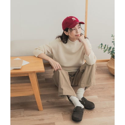 『WEB/一部店舗限定カラー』ボトルネックKNITプルオーバー （ネイビー）｜詳細画像