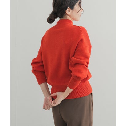 『WEB/一部店舗限定カラー』ボトルネックKNITプルオーバー （ネイビー）｜詳細画像