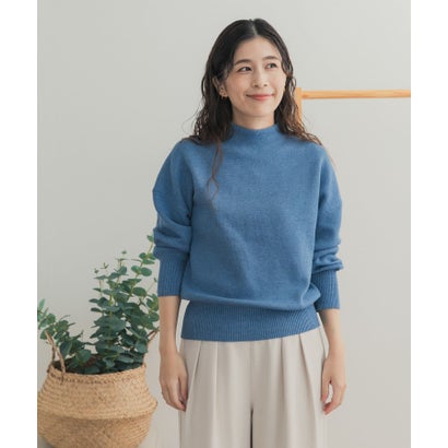 『WEB/一部店舗限定カラー』ボトルネックKNITプルオーバー （オレンジ）｜詳細画像