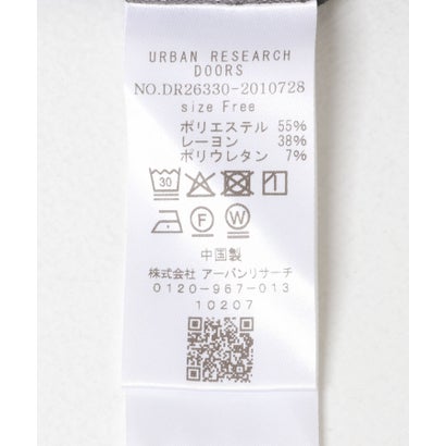 アーバンリサーチ ドアーズ URBAN RESEARCH DOORS 2WAYフィブリルプルオーバー （カーキ）｜詳細画像