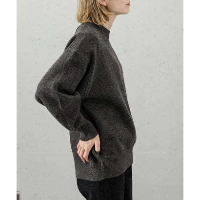 アーバンリサーチ ドアーズ URBAN RESEARCH DOORS FORK&SPOON Ricotta バックジップニットプルオーバー （ブルー）｜詳細画像