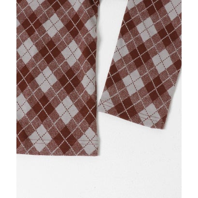 アーバンリサーチ ドアーズ URBAN RESEARCH DOORS mizuiro ind ARGYLE PRINT CARDIGAN （レッド系その他）｜詳細画像