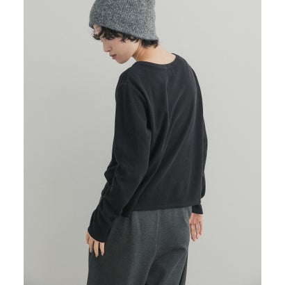 アーバンリサーチ ドアーズ URBAN RESEARCH DOORS ライトタックフライスロングスリーブTシャツ （ブラック）｜詳細画像