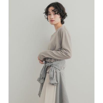 アーバンリサーチ ドアーズ URBAN RESEARCH DOORS ライトタックフライスロングスリーブTシャツ （グレー系その他）｜詳細画像