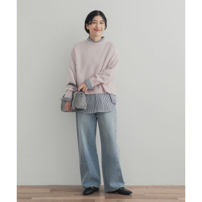 アーバンリサーチ ドアーズ URBAN RESEARCH DOORS 『UR TECH』レギュラーカラーオーバーシャツ （ライトブルー）｜詳細画像