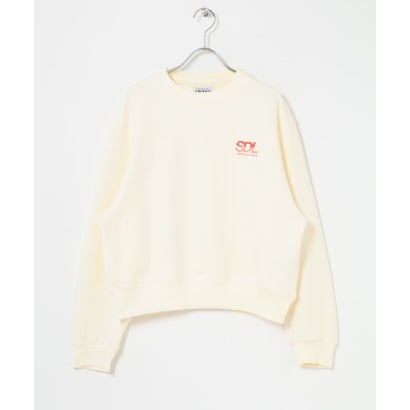 アーバンリサーチ ドアーズ URBAN RESEARCH DOORS 『別注』FORK&SPOON×SPS ロゴプリントスウェット （アイボリー）｜詳細画像