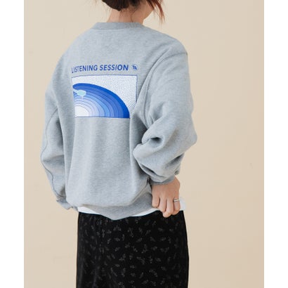 アーバンリサーチ ドアーズ URBAN RESEARCH DOORS 『別注』FORK&SPOON×SPS BPスウェット vinyl （チャコールグレー）｜詳細画像