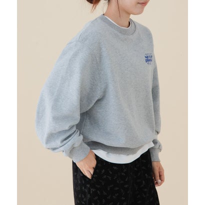 アーバンリサーチ ドアーズ URBAN RESEARCH DOORS 『別注』FORK&SPOON×SPS BPスウェット vinyl （チャコールグレー）｜詳細画像