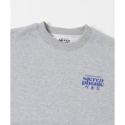 アーバンリサーチ ドアーズ URBAN RESEARCH DOORS 『別注』FORK&SPOON×SPS BPスウェット vinyl （チャコールグレー）｜詳細画像