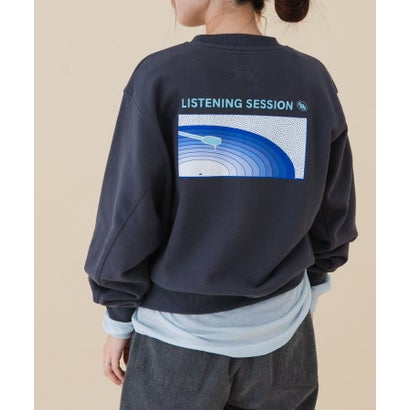 アーバンリサーチ ドアーズ URBAN RESEARCH DOORS 『別注』FORK&SPOON×SPS BPスウェット vinyl （チャコールグレー）｜詳細画像