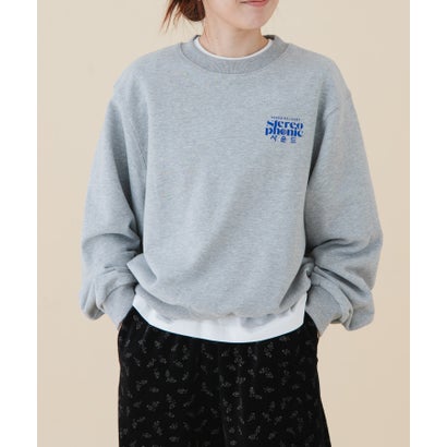 アーバンリサーチ ドアーズ URBAN RESEARCH DOORS 『別注』FORK&SPOON×SPS BPスウェット vinyl （グレー）｜詳細画像