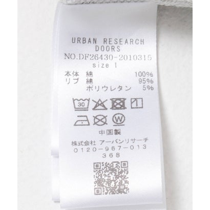 アーバンリサーチ ドアーズ URBAN RESEARCH DOORS 『別注』FORK&SPOON×SPS BPスウェット vinyl （グレー）｜詳細画像