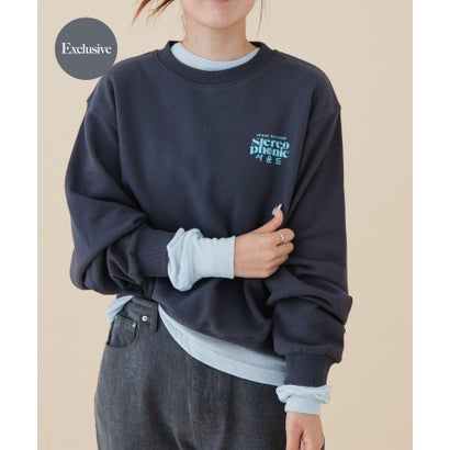 アーバンリサーチ ドアーズ URBAN RESEARCH DOORS 『別注』FORK&SPOON×SPS BPスウェット vinyl （グレー）｜詳細画像