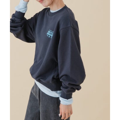アーバンリサーチ ドアーズ URBAN RESEARCH DOORS 『別注』FORK&SPOON×SPS BPスウェット vinyl （グレー）｜詳細画像