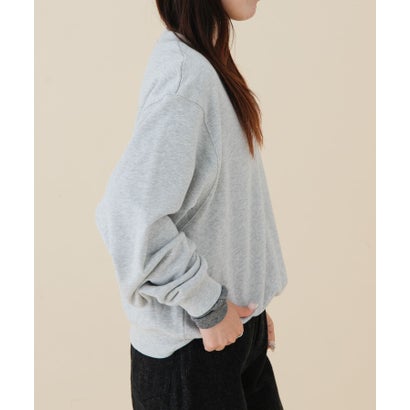 アーバンリサーチ ドアーズ URBAN RESEARCH DOORS 『別注』FORK&SPOON×SPS BPスウェット hand （ライトグレー）｜詳細画像