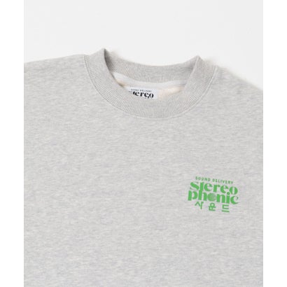 アーバンリサーチ ドアーズ URBAN RESEARCH DOORS 『別注』FORK&SPOON×SPS BPスウェット hand （ライトグレー）｜詳細画像