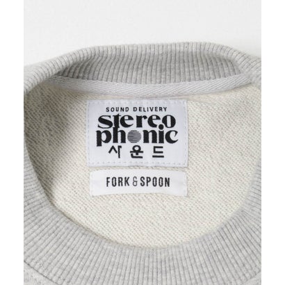 アーバンリサーチ ドアーズ URBAN RESEARCH DOORS 『別注』FORK&SPOON×SPS BPスウェット hand （ブラック）｜詳細画像