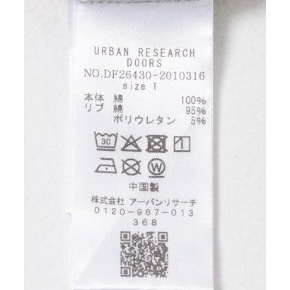 アーバンリサーチ ドアーズ URBAN RESEARCH DOORS 『別注』FORK&SPOON×SPS BPスウェット hand （ブラック）｜詳細画像