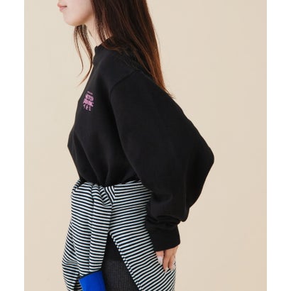 アーバンリサーチ ドアーズ URBAN RESEARCH DOORS 『別注』FORK&SPOON×SPS BPスウェット hand （ブラック）｜詳細画像