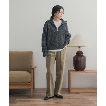 アーバンリサーチ ドアーズ URBAN RESEARCH DOORS 『UR TECH』コーデュロイトラウザーパンツ （ライトグレー）｜詳細画像