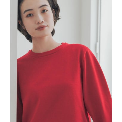 アーバンリサーチ ドアーズ URBAN RESEARCH DOORS 『洗濯可/静電気防止/ピリング防止/吸湿発熱』『UR TECH 200日ニット』クルーネックプルオーバー （アイボリー）｜詳細画像