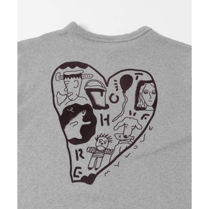 アーバンリサーチ ドアーズ URBAN RESEARCH DOORS Common Noun norahi 裏起毛カーディガン （ライトグレー）｜詳細画像