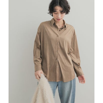 アーバンリサーチ ドアーズ URBAN RESEARCH DOORS パンチングスエードライクシャツ （グレー系その他）｜詳細画像