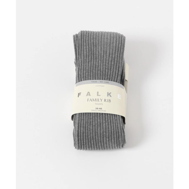 FALKE FAMILY RIB TIGHTS （グレー）